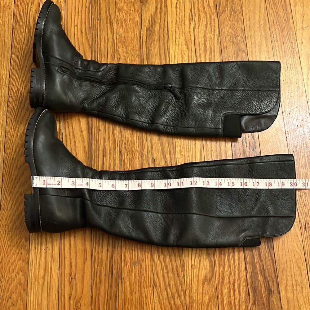 Cole Haan fleece lined‎ leather knee high boots size 5.5